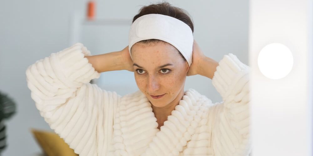 woman skincare routine tips